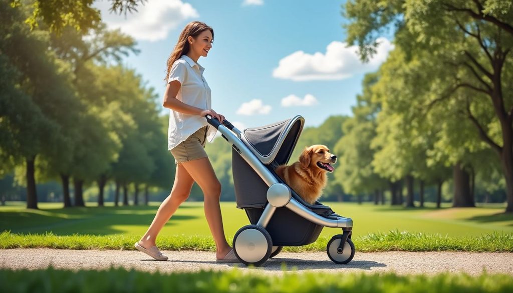 entdecke, wie ein hundebuggy den spaziergang mit deinem hund komfortabler und stressfreier macht – ideal für längere strecken und ältere oder verletzte hunde.