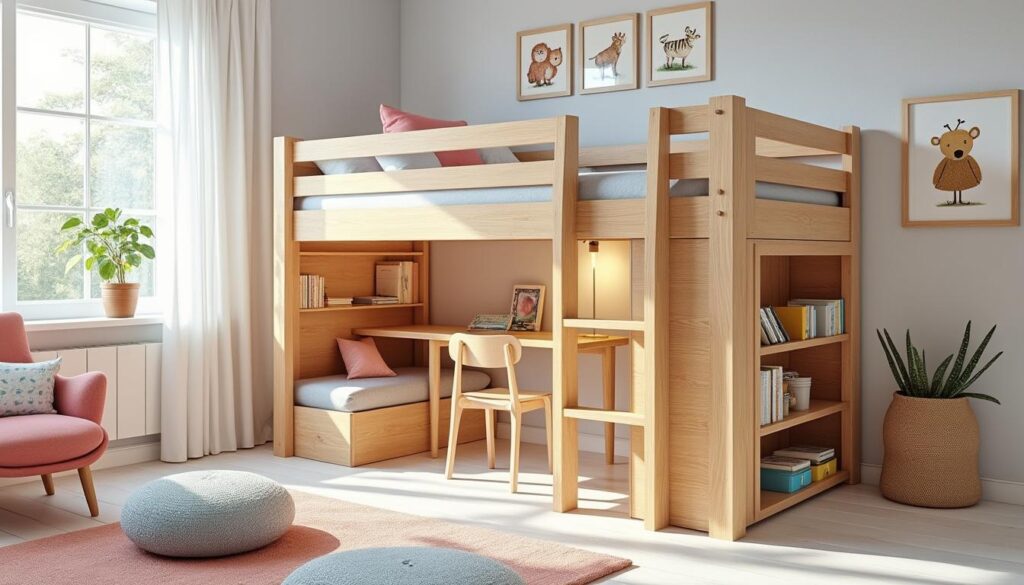 entdecken sie, wie sie ein hochbett für kinder sicher und praktisch gestalten können, um komfort und schutz im kinderzimmer zu gewährleisten.